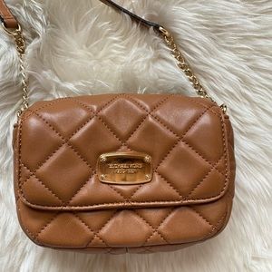Michael Kors Quilted Leather Crossbody Bag